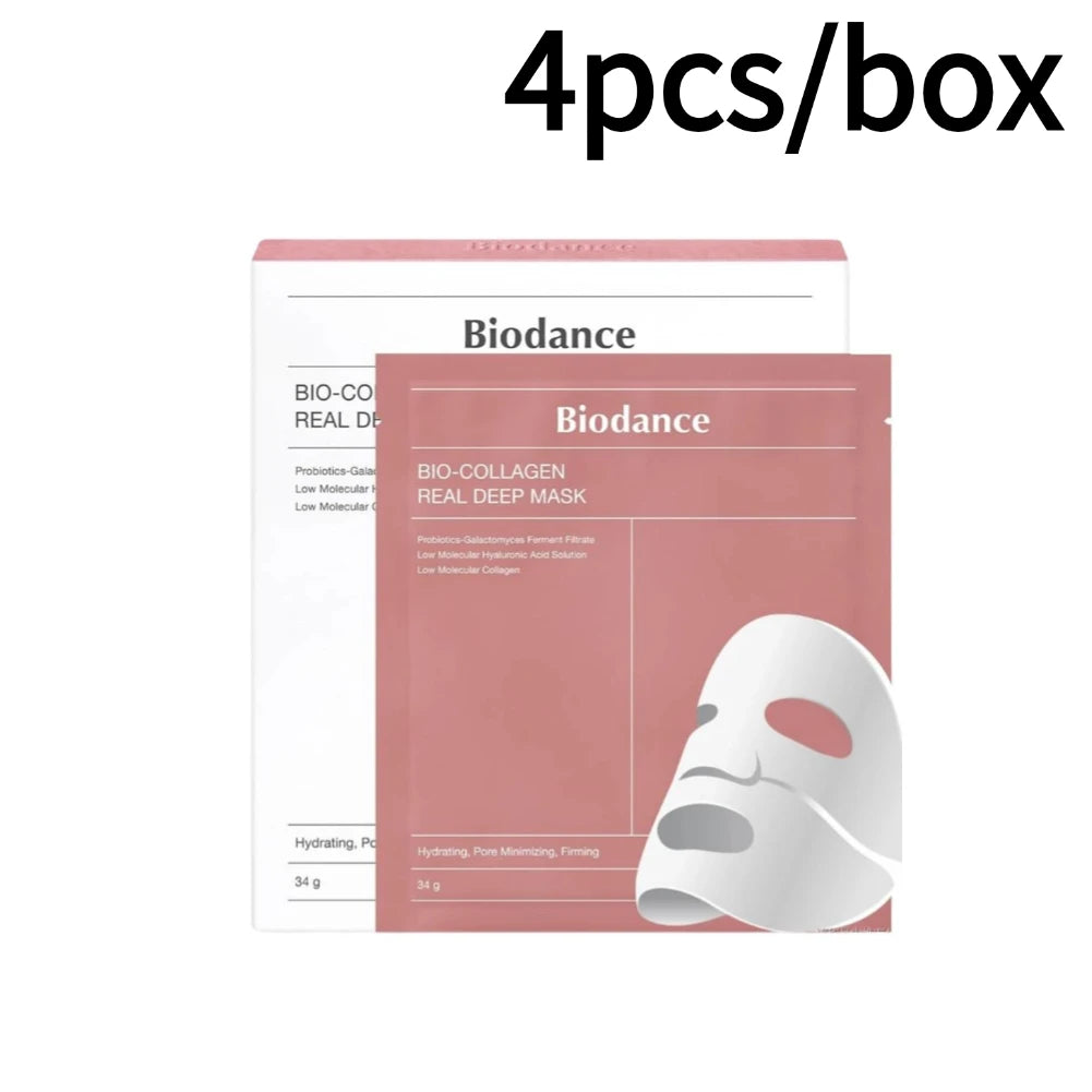 Bio Collagen Face Mask Shrink Pores Deep Hydrating Mask Biodance Collagen Cotton Tablets Moisturizing Nourishing Skin Care