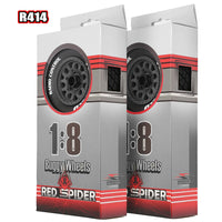 RC Wheels and Tires Truck Tires Short Course Tires for 1/10 Scale Car Arrm a Senton,Slash 2WD 4×4,Axia1,Rc 4wd,Red cat