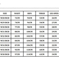 Designer Fashion New High Quality Black Grey Jeans Elastic Slimming Perforated Patch Washed Jeans High Street Hip Hop Brand Pant