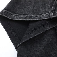 Streetwear Patchwork T-shirts Hip Hop Harajuku Oversized Tee Shirt 2025 Men Fashion Punk Y2K T Shirts Black Loose Tshirt Top