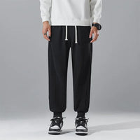 Spring Men's Jogger Pants Elastic Sport Sweatpants Big Size Plus Large 6XL 7XL 8XL Casual Fashion Grey Calf Trouser Autumn Cargo