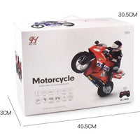 1/6 RC Motorcycle Rc Cars Self-stable Balance Standing on One Wheel Competitive Racing Drift Stunt Electric Motorcycle for Kids