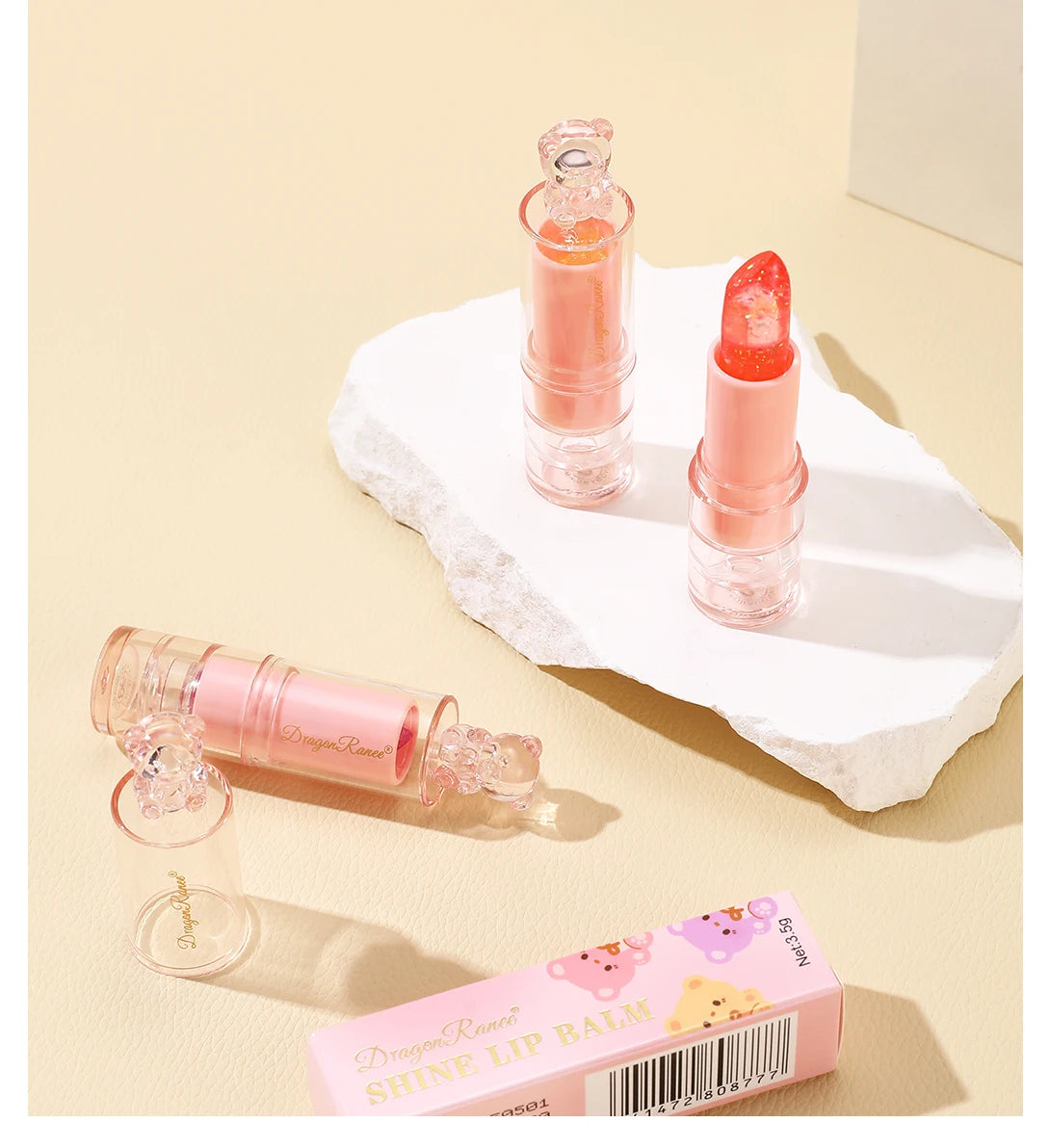 Lipstick Is Moisturizing, Non-Sticky, Long-Lasting, Moisturizing, Hydrating, Lip Gloss, Color-Changing, Fine Glitter, Color-Preserving, Waterproof, Non-Stick Lipstick