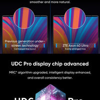New ZTE Axon 40 Ultra Space Edition 5G Smartphone with UDC Tech Snapdragon 8 Gen 1 6.8" 120Hz AMOLED Display 5000mAh Battery
