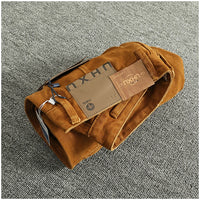 Retro Heavyweight Minimalist Workwear Pants Men's Loose Straight Leg Casual 100% Cotton Twill Woven 3D Stand Cut Tapered Pants