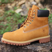 Cowhide Hiking Shoes Men Waterproof Male Motorcycle boots travel sneakers Tactical Hunting Boots Desert Combat Ankle Boots