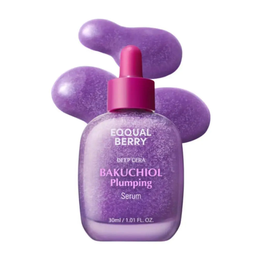 Deepcera Korean Skincare Bakuchiol Plumping Serum And Vitamin C Brightening Serum For Fading Acne Scars On The Face Skin Care