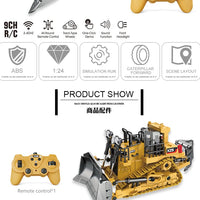 RC Car Children Toys Remote Control Car Toys For Boys Radio Control Excavator Dump Truck Bulldozer Electric car Kids Toys Gift