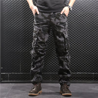Camouflage Pants Men Hiking Pants Cargo Work Camo Outdoor Sports Trousers Hip Hop Streetwear Tactical Pants