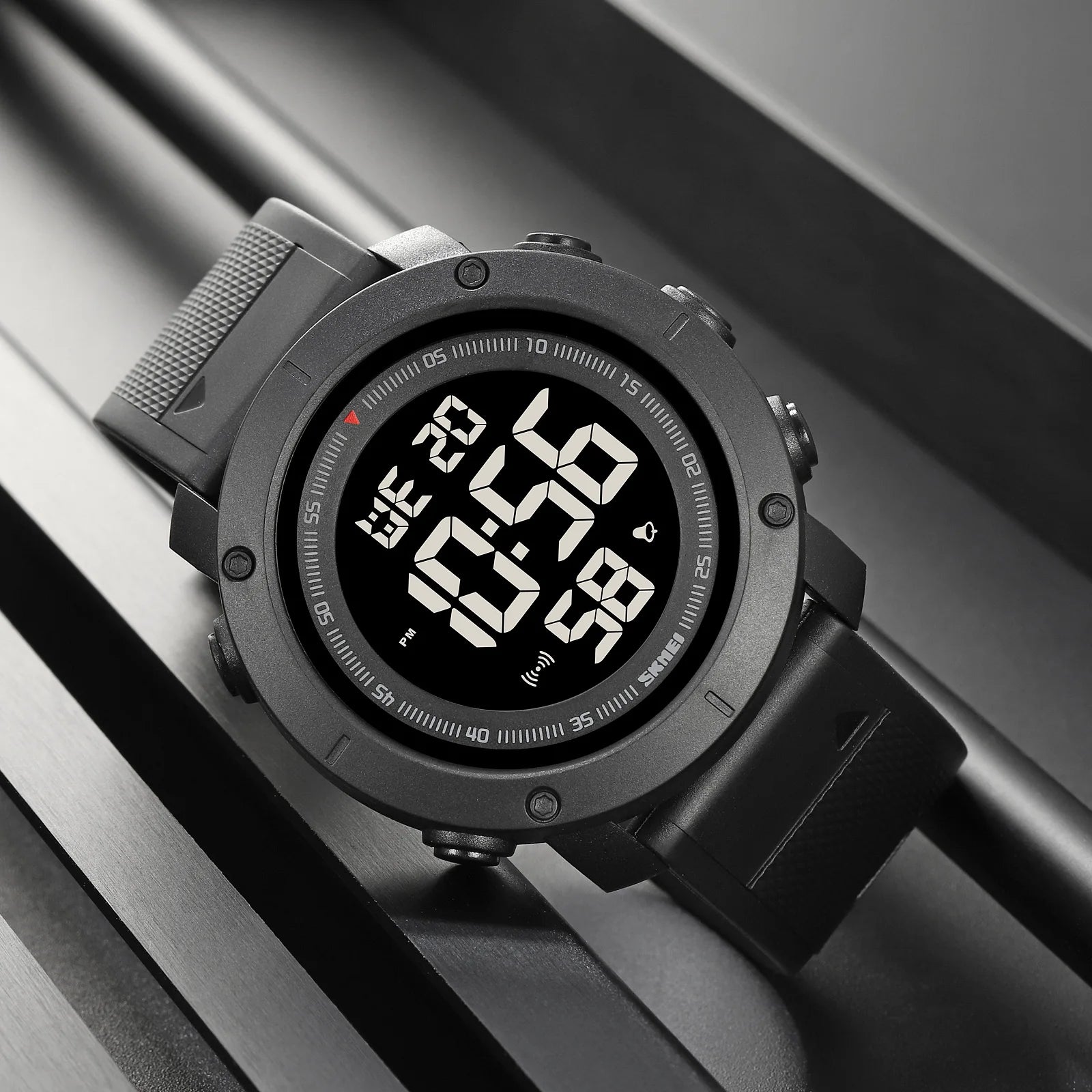 SKMEI 2122 Men's Electronic Watch Sports Waterproof Glow Electronic Watch Multi functional Student LED Watch Men's