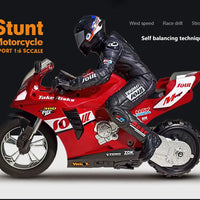 RC Motorcycles 1/6 Electric Motor RC Cars High Speed 4CH Remote Control Racing Motorcycle Drift Car Kids Xmas Festival Gift