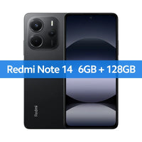 Xiaomi Redmi Note 14 Global Version MediaTek Helio G99-Ultra 108MP AI Camera 6.67" AMOLED 120Hz Display 5500mAh