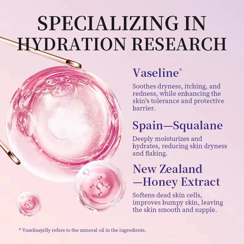 Vaselina-loción corporal de niacinamida, 400ml, alivia la piel seca y deshidratada, exfoliante, nutritiva e hidratante para el c