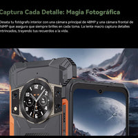 Cubot Kingkong Ace 2, Ultra-Thin and Robust Smartphone with Android 14, 16 Gb Ram (6 Gb + 10 Gb Expandable), 128 Gb Rom, 6.56 Inch and 90 Hz Screen, Nfc, 5100 Mah Battery, 4g Cell Phone