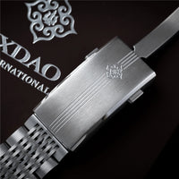 2025 New IXDAO IPOSE Automatic Mechanical Men Watch JD-X07S Dragon Scale Pattern Watch Stainless Steel BWG-9 Diving reloj hombre