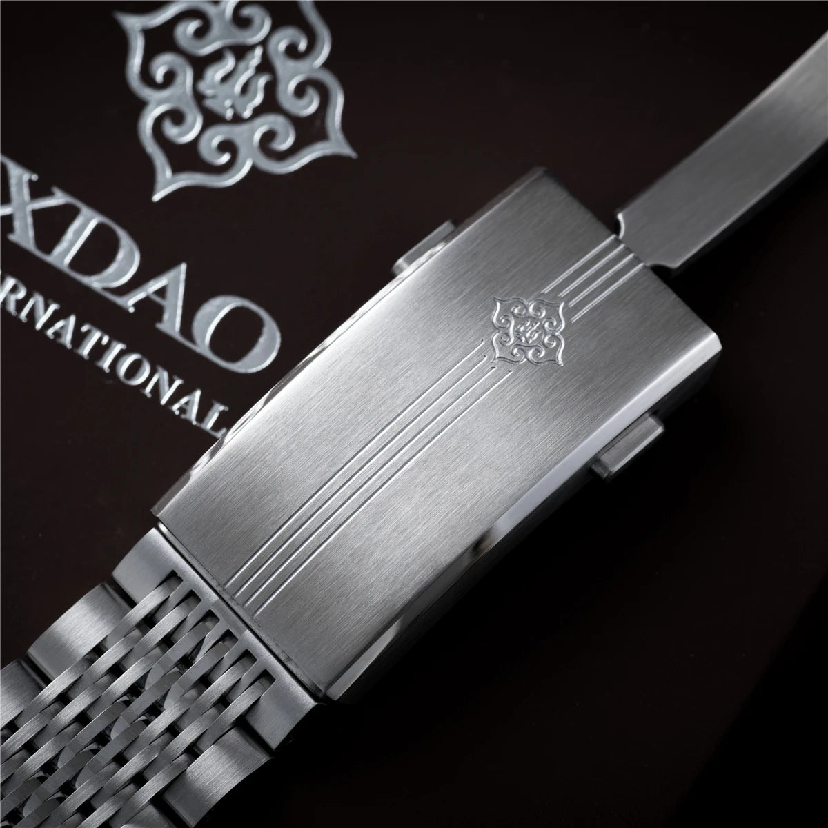 2025 New IXDAO IPOSE Automatic Mechanical Men Watch JD-X07S Dragon Scale Pattern Watch Stainless Steel BWG-9 Diving reloj hombre