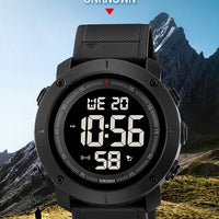 SKMEI 2122 Men's Electronic Watch Sports Waterproof Glow Electronic Watch Multi functional Student LED Watch Men's