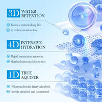 5pcs SADOER 8D Hyaluronic Acid Face Mask Anti Wrinkle Facial Moisturizing Nourishing Firming Hydrating Facial Mask Skin Care