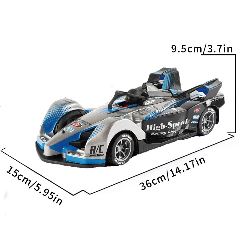 RC Car for Kids, 4WD Buggy Alloy, High Horsepower, Climbing, Rechargeable, Drop Resistant, Toys for Boys, Racing