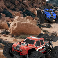 2.4G Remote Control Car with Light RC Vehicle RC Racing Car 20KM/H High Speed Off-Road Climbing Remote Control Toy Gift for Kids
