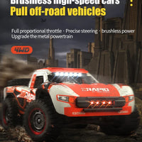 Rc Car Off Road 4x4 50km/h Or 75km/h High Speed Brushless Motor Monster Truck 1/16 Desert/Snow Racing Drift Cars Toys For Boys