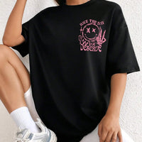 Have The Day You Deserue Letter Graphic Women Tshirt Cotton T Shirt Sport Soft Cotton Clothing Oversized Loose T Shirt Clothing