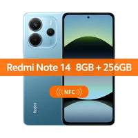 Xiaomi Redmi Note 14 Global Version MediaTek Helio G99-Ultra 108MP AI Camera 6.67" AMOLED 120Hz Display 5500mAh
