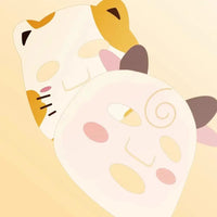 Children's Moisturizing Facial Mask Cute Cartoon Animal Brightening Hydrating Face Mask Smooth Whitening Face Skin Care Products