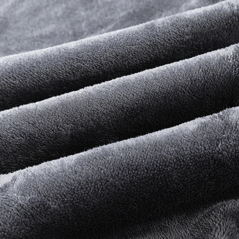 Winter Men's Fleece Warm Cargo Corduroy Pants Jogging Sweatpants Work Y2k Korean Pants Loose Harem Casual Trousers for Men