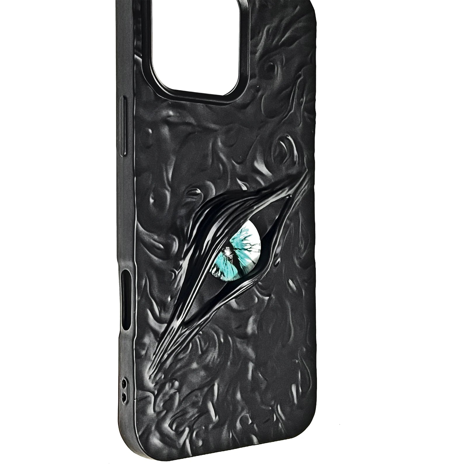 Fashion Phone Cases for iPhone 17 Air 16 Pro Max 15Pro 14Pro Personalized 3D "Devil's Eye" Design Cover Halloween Couple Case