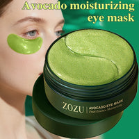 Avocado Gold Eye Mask Nourishing Moisturizing Improve Eye Bags Eye Patches Anti Wrinkle Firming Anti Dark Circles Eye Serum