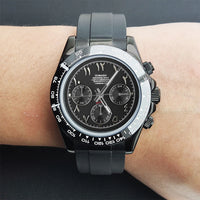 39.3mm VK63 Men's watch Arabian Dial customized Men's watch Luxury Quartz watch man VK63 Sport Chronograph Sapphire Glass watch