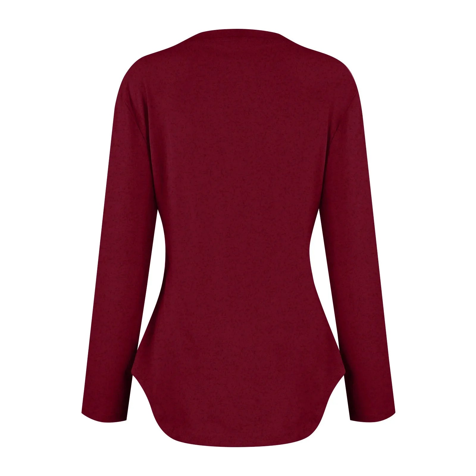 Traf 2024 Mujer Womens Long Sleeve Round Neck Shirts Side Split Basic Loose Tunic Tops Casual Shirts Ropa De Mujer Fashion