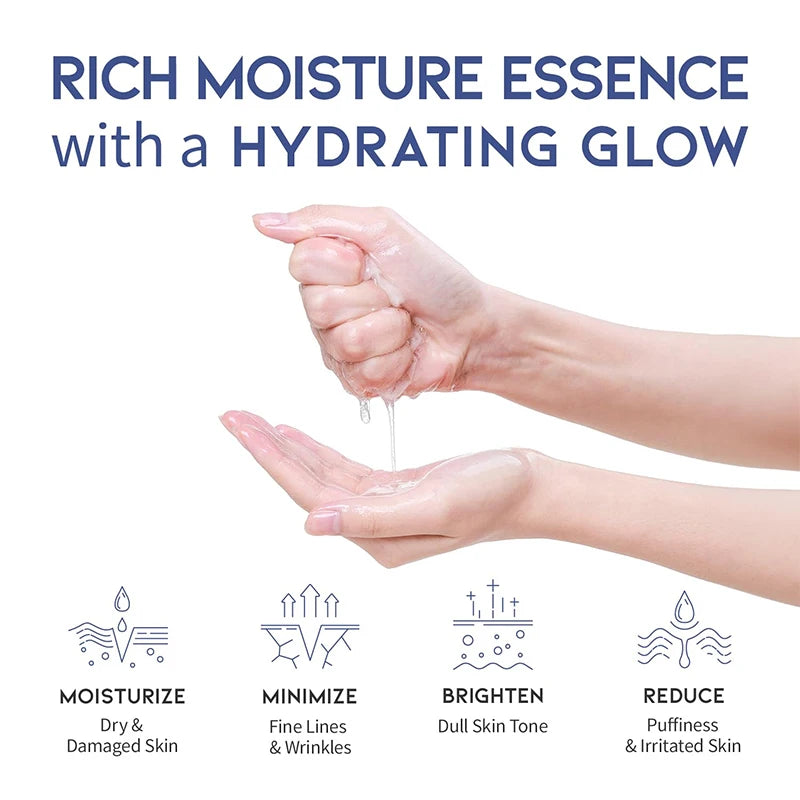 Bio Collagen Face Mask Shrink Deep Hydrating Overnight Mask Moisturizing Refreshing Brightening Face Skin Care 5Piece Set