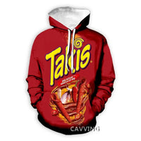 Takis  3D Printed Fashion Hoodies Hooded Sweatshirts Harajuku Hoodie Sweatshirts Tops Clothing for Women/men  L2