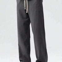 Men's autumn and winter sports pants loose casual long sweatpants fashionable trend warm pants streetwear men