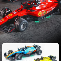 2025 New RC car August  Product 1:64 Mini Alloy Car Model, Adjustable Lighting Formula Racing, Children's Remote Control Car