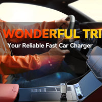 Joyroom 84W Retractable Car Charger Fast Car Charger USB C for iPhone 17 16 15 Fast Charging Car Accessories Car Adapter