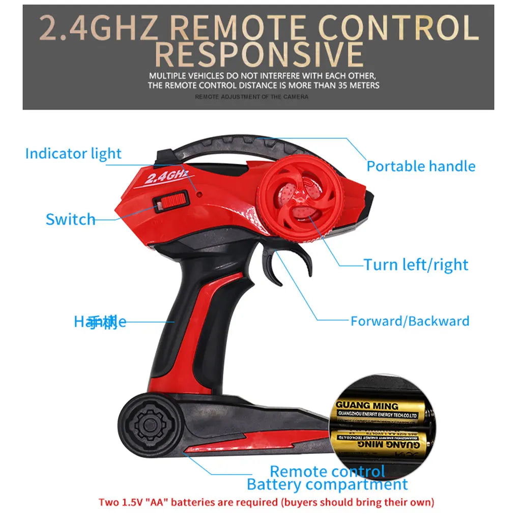 1/8 Large Rock Crawler RC Car 4×4 All Terrain RC Truck High -Speed RTR Alloy Off-Road Remote Control Car Children Toy Model