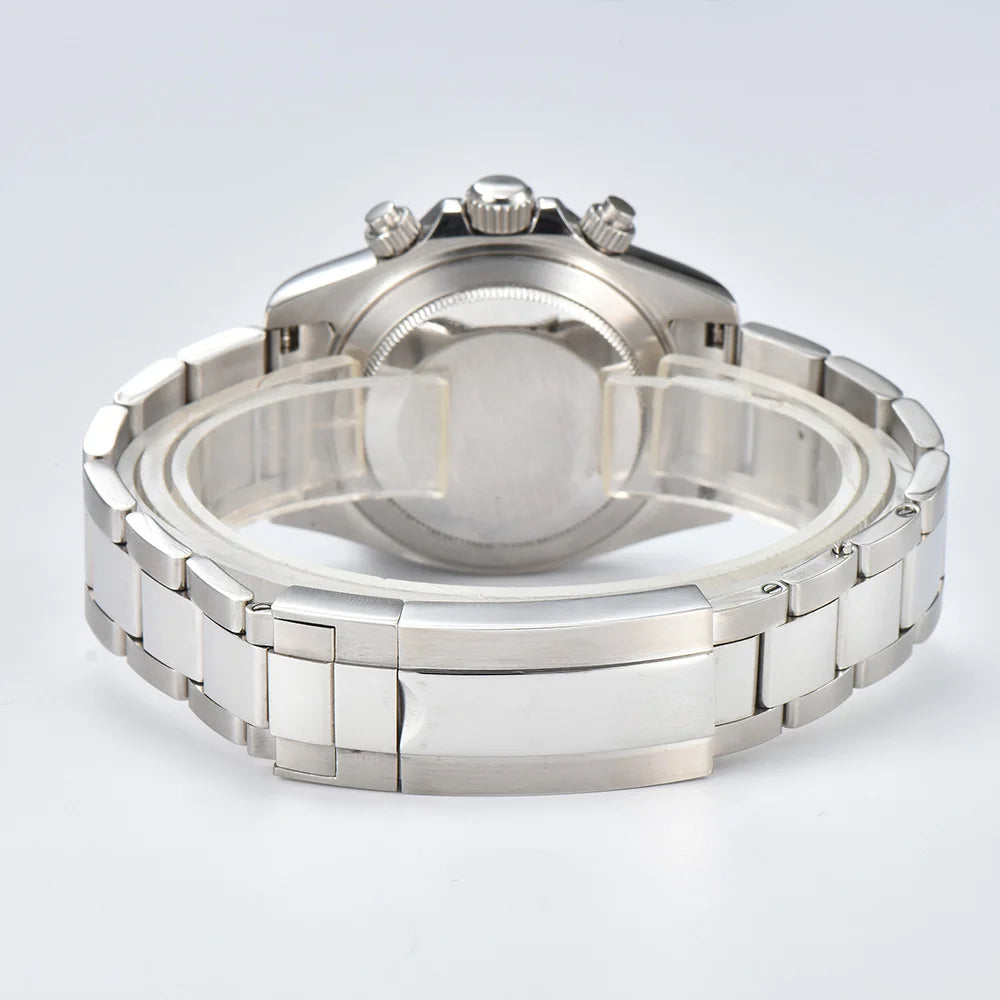 OUMASHI VK63 Man luxury panda watches Sports Quartz Watch Sapphire Stainless Steel Waterproof  Chronometer for vk63 Movement