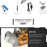 RC Car Children Toys Remote Control Car Toys For Boys Radio Control Excavator Dump Truck Bulldozer Electric car Kids Toys Gift