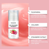 Peach Milk Honey Lip Oil Relieves Dry Moisturizing Lip Gloss Fades Lip Lines Water Light Lips Big Brush Head Softening Lip Care