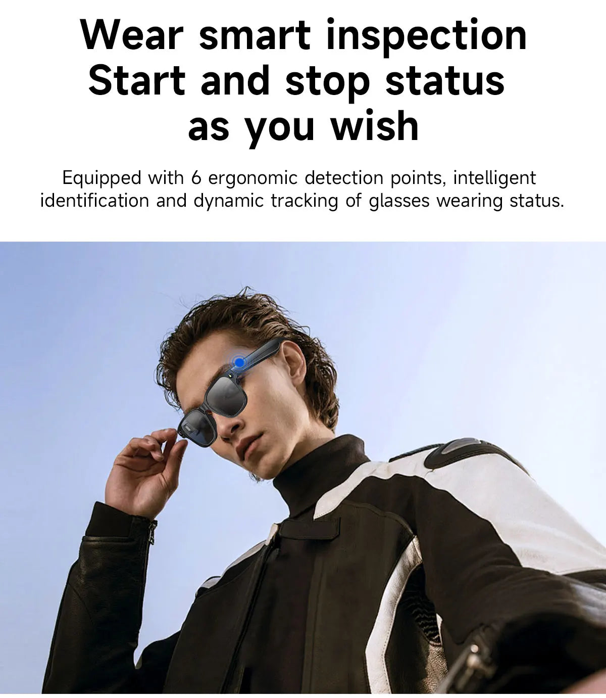 Smart Video Glasses Myopia Prescription Anti Shake Video Recording WIFI Bluetooth Transmission Object Recognition Smart Glasses