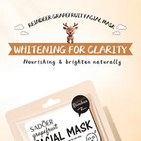 5pcs SADOER Cartoon Fresh Fruit Facial Mask Anti Wrinkle Moisturizing Soothing Brightening Hydrating Face Mask Skin Care