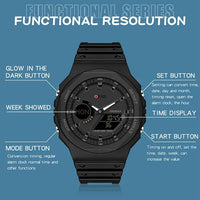 OFNS Top Brand G Style Outdoor Sports Watches Men LED Digital Watches Military Waterproof Electronic Watch Relogio Masculino