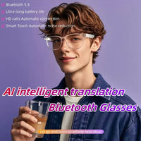 GS03 Upgrade Smart Glasses With Camera Video Recording AI Photo Recognition Bluetooth Call Translation Voice Assistant Glasses