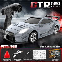 Rc Drift Car Full Scale 1:64 Mini Remote Control Car High-Speed Racing Car Model