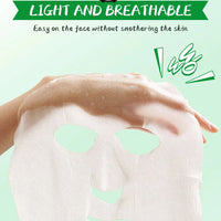 5pcs SADOER Cartoon Fresh Fruit Facial Mask Anti Wrinkle Moisturizing Soothing Brightening Hydrating Face Mask Skin Care