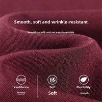 High Waist Slim Fit Straight Leg Suit Pants Wide Leg Casual Trousers Women's Autumn New Arrival Red Color Business Office Wear