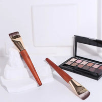 Make Up Tools Ultra Thin Foundation Brush Soft Lightweight Flat Contour Brush Bevel Design Smooth Makeup Brushes Women